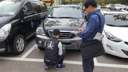 장안구&#44; 세무과 전직원 체납차량 번호판 영치에 나선다